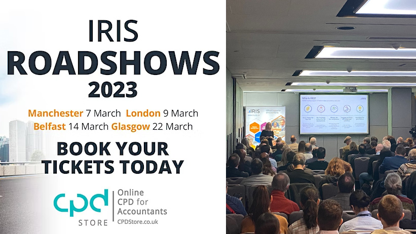 IRIS ACCOUNTANCY ROADSHOWS 2023